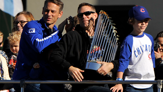 Report: Cubs' World Series Trophy Damaged At Theo Epstein's Charity Concert In Boston